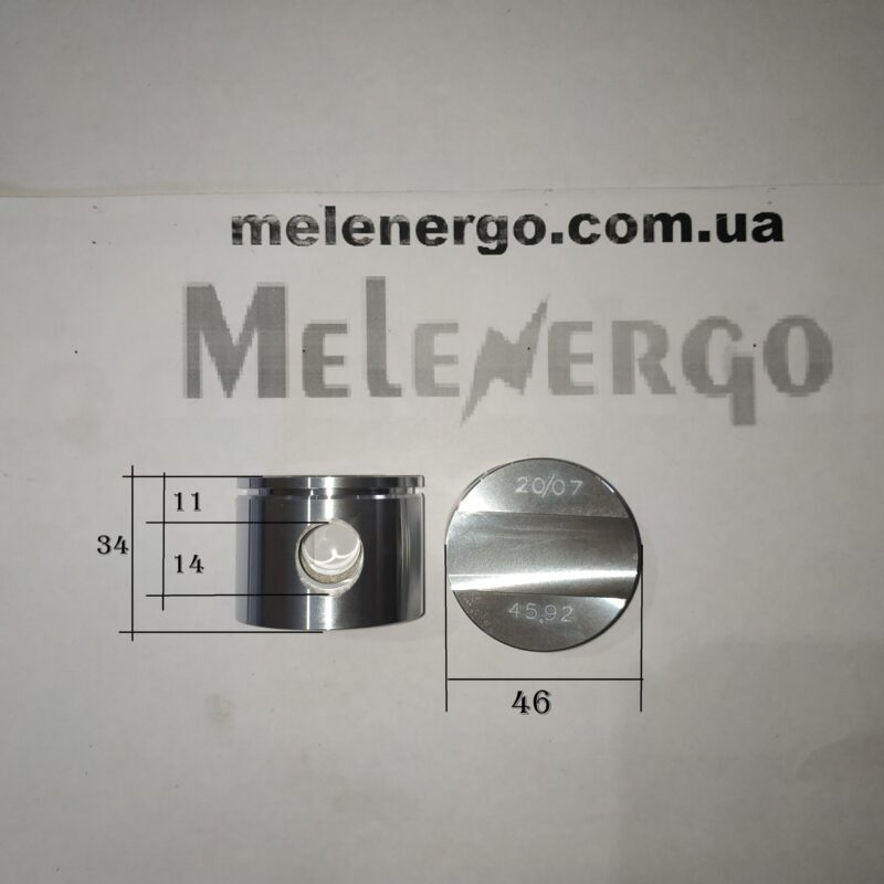 porscen Bitcer d46 4EC 6EC эскиз поршень Битцер д46